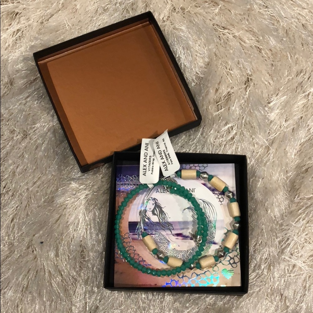 Alex and Ani Bracelet Set - Picture 1 of 4